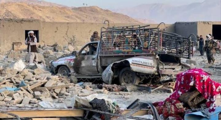  Afghanistan report 13 dead in Pakistan Airstrike