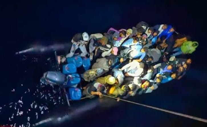 Chinese vessel rescues 41 people in Mediterranean Sea
