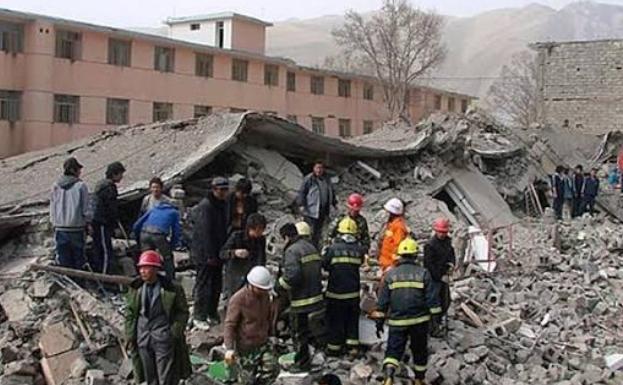 A 6.3-magnitude earthquake in China's Qinghai