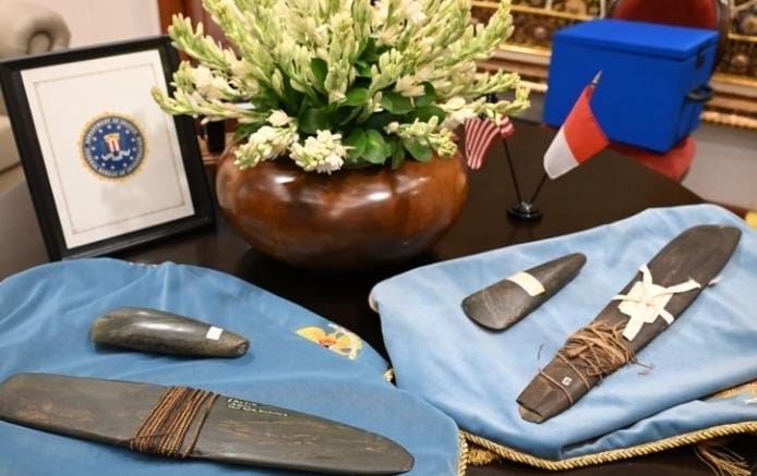 US Returns Stolen Papua Artefacts to Indonesia