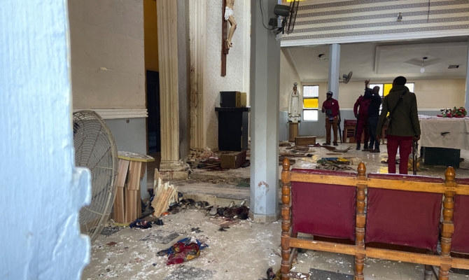 Gunmen kill ‘many’ worshippers in Nigeria Catholic church attack