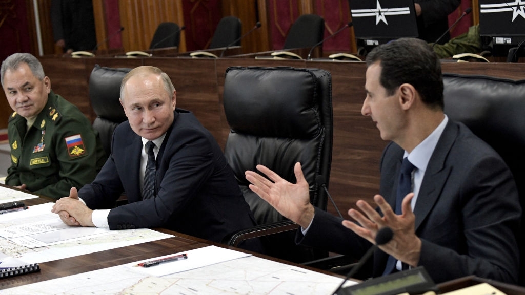 Syria's Assad says Russian bases in his country keep balance of power in region