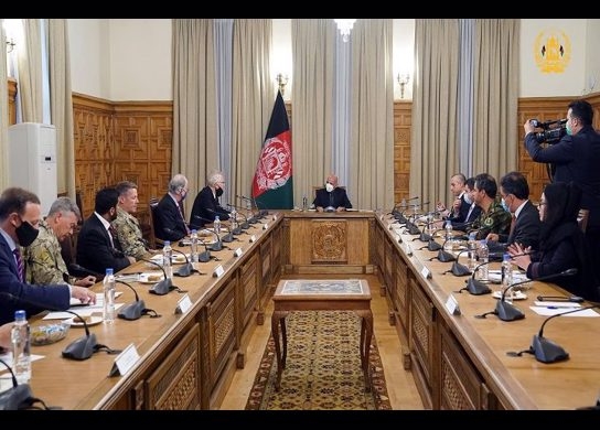 President Ghani and US Acting Secretary Defense Meets in Kabul
