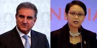 Foreign Minister Makhdoom Shah Mahmood Qureshi makes Telephone call to Foreign Minister of Indonesia Ms Retno Marsudi