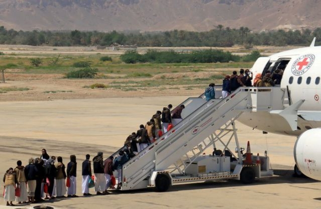 Yemen's warring parties exchange prisoners for second day