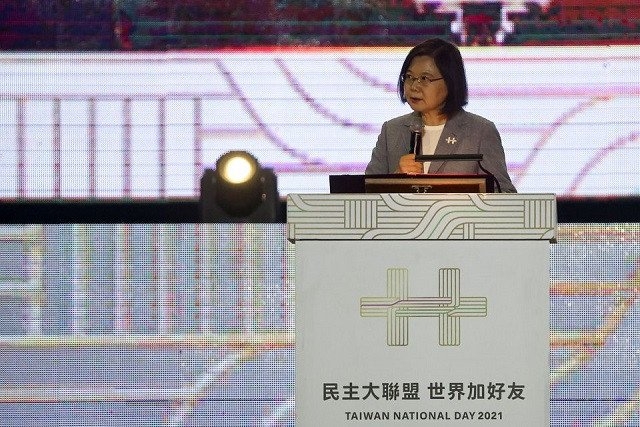 Taiwan won't be forced to bow to China, president says