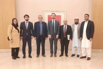 Afghanistan: Thomas West Meets Afghan Politicians, Civil Society in Istanbul