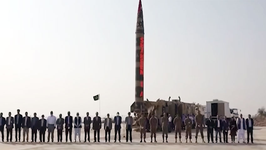 Pakistan conducts a successful ballistic missile test