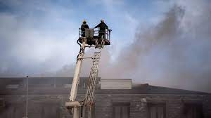 S African national assembly entirely destroyed by fire
